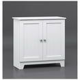 thumbnail image 1 of Redmon Double Door Cabinet, Contemporary Country, White, 23.50W x 11.75D x 23.50H, 1 of 5