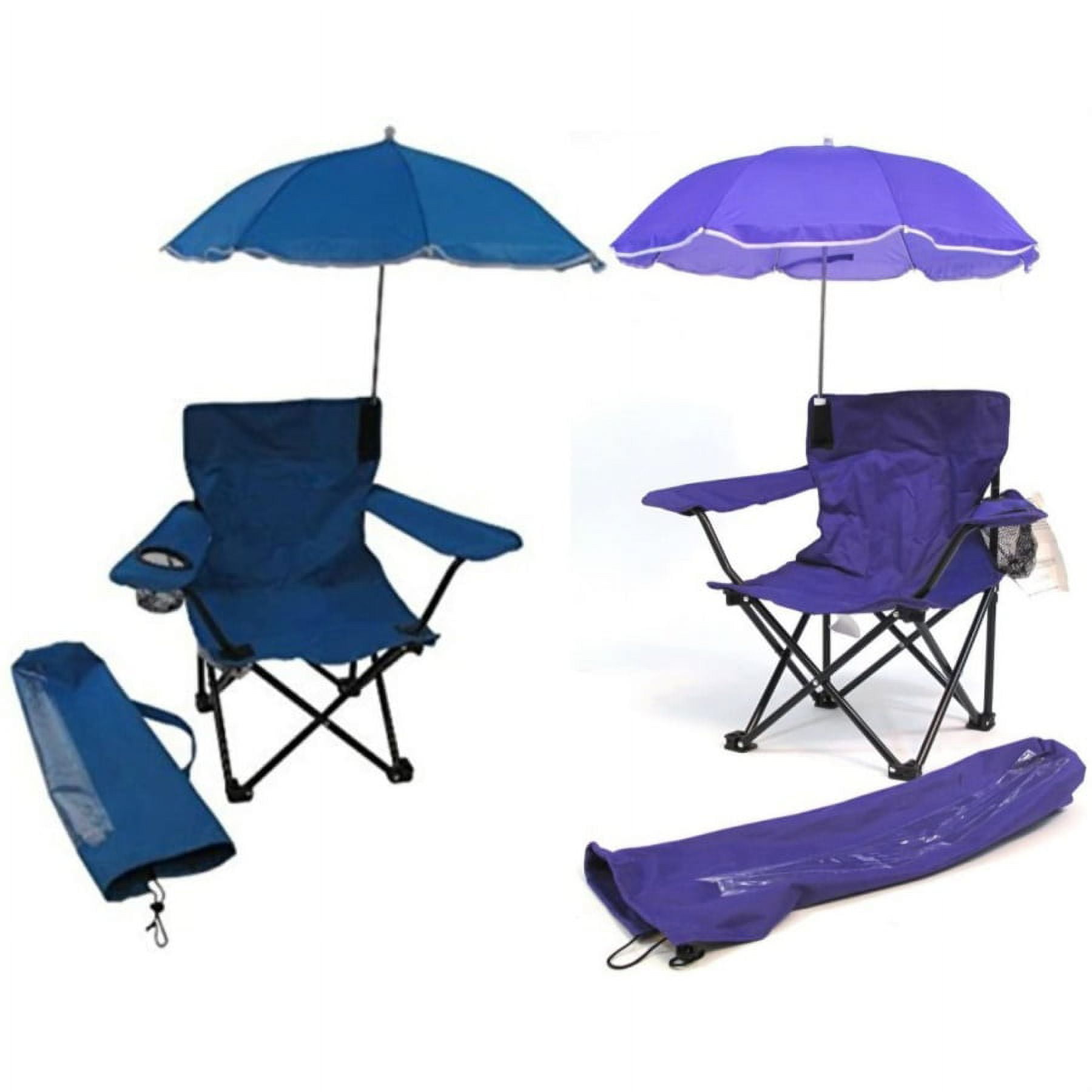 Redmon For Kids Beach Baby Kids Umbrella Camp Chair of Blue and Purple)