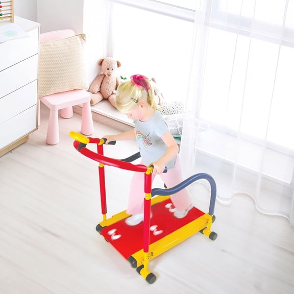 Redmon Kids Manual Treadmill with Timer and Auto-Off for Indoor Exercise