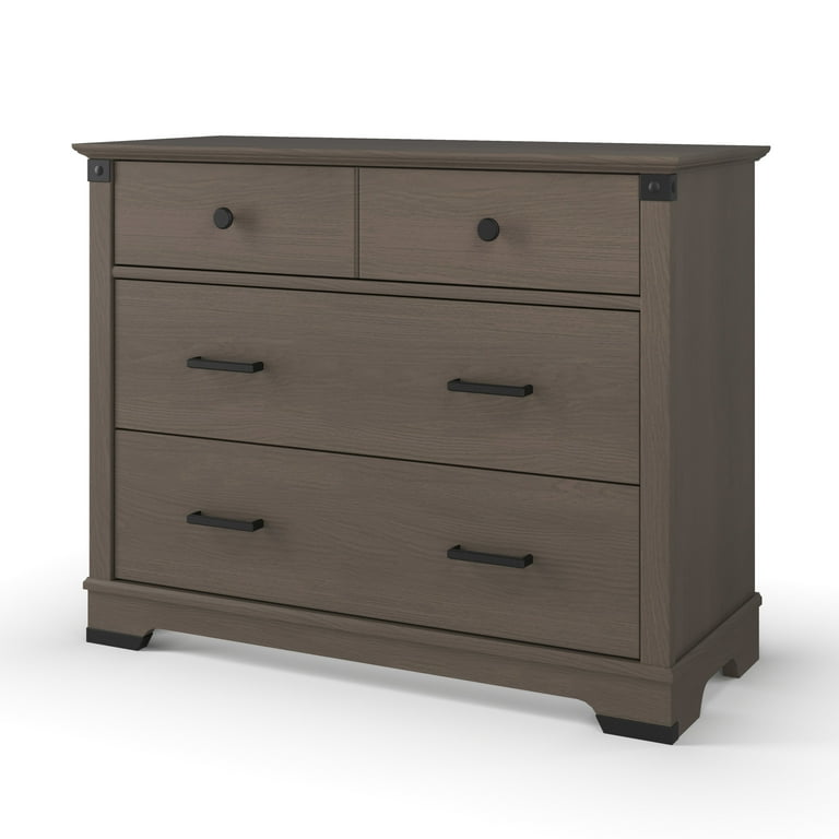 slim fit dress slacks Cranbrook Lunar Gray 6-Drawer Dresser
