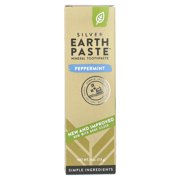 Redmond Trading Company Silver Earth Paste , Mineral Toothpaste, Peppermint, 4 oz 113 g