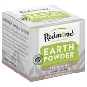 Redmond Earthpowder, All Natural Tooth and Gum Powder Bentonite Clay, Spearmint - 1 Each - 1.8 OZ
