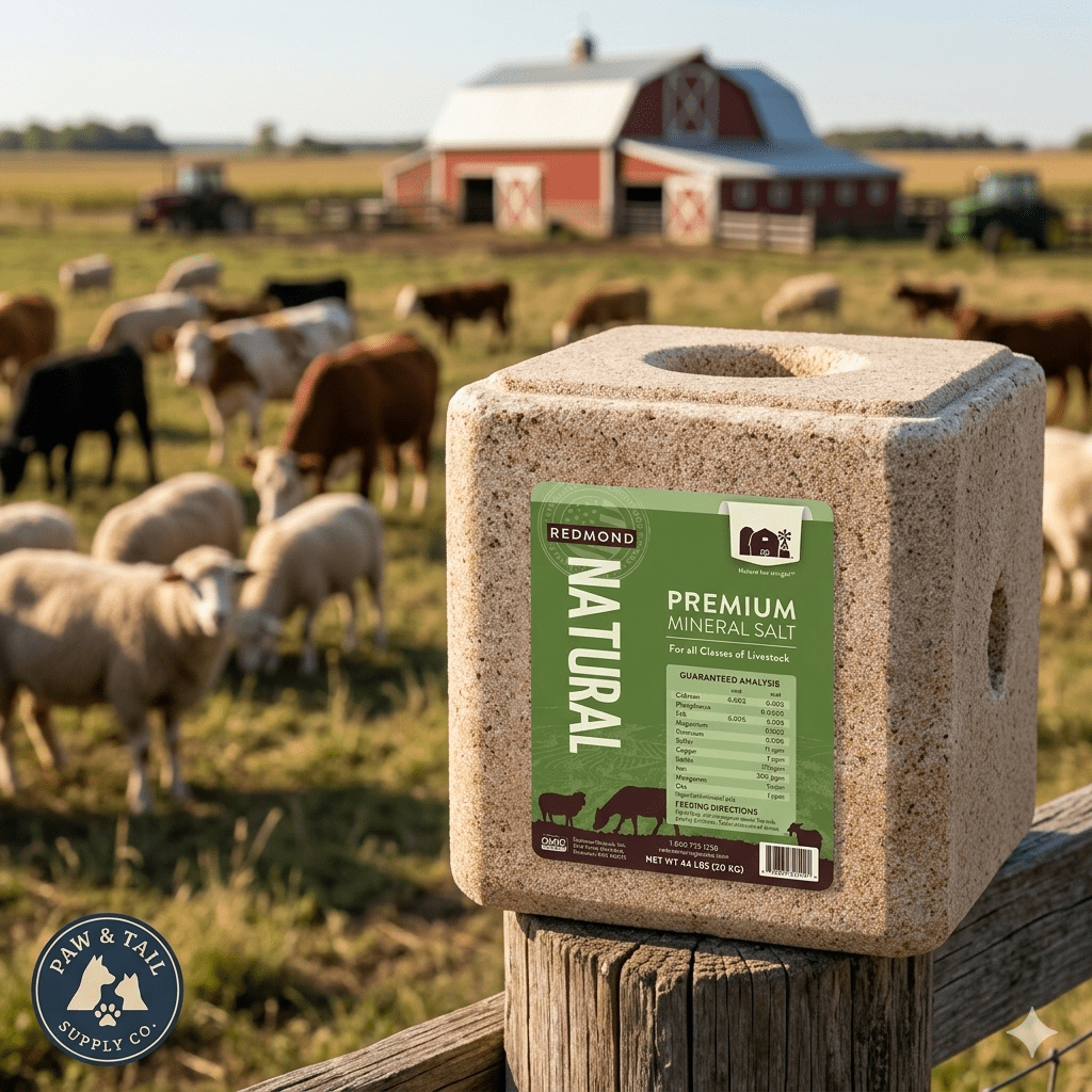Redmond Natural Mineral Salt Block 44 lbs. - Walmart.com