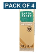 Redmond Trading Company Earthpaste Natural Toothpaste Wintergreen - 4 oz - Pack of 4