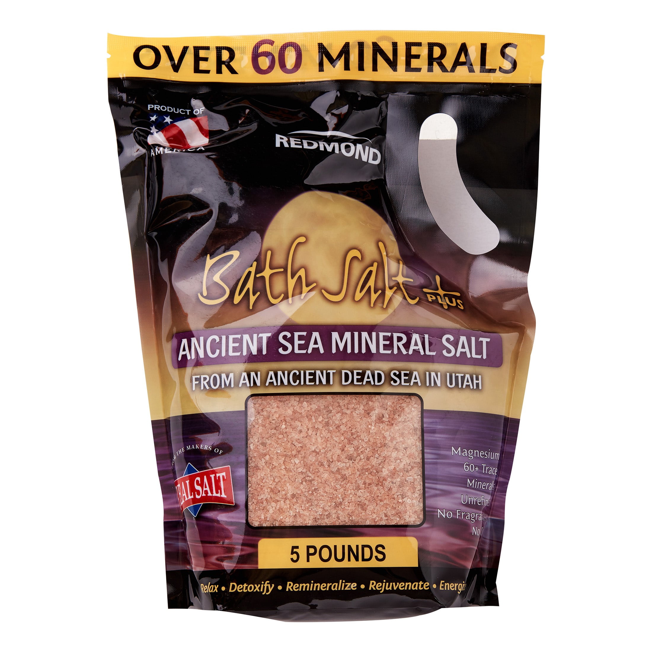 Redmond Trading Redmond Bath Salts Plus Clay, 80 Oz