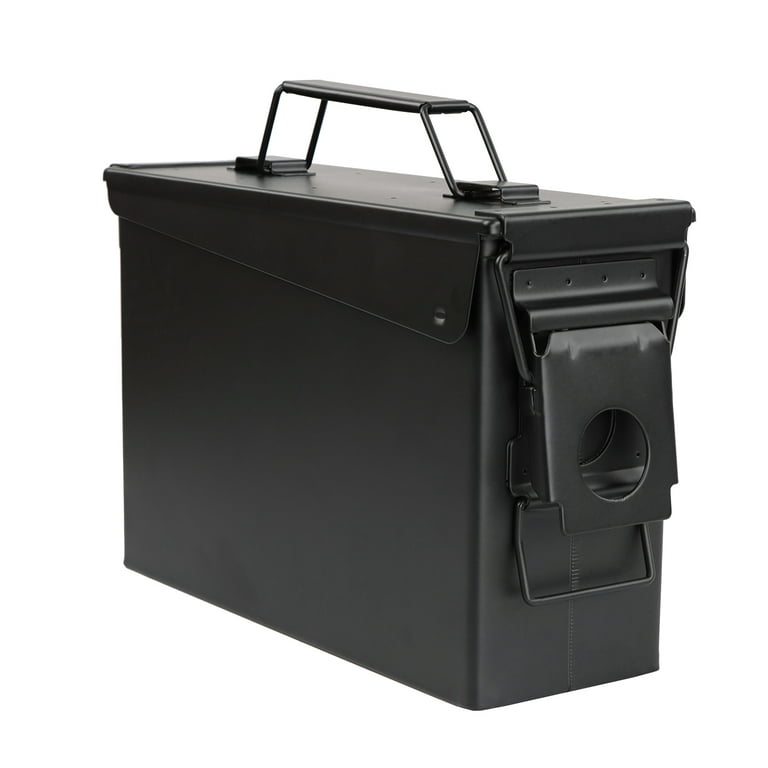 Solid Tactical 30 Cal Metal Ammo Can with Welded Locking Kit