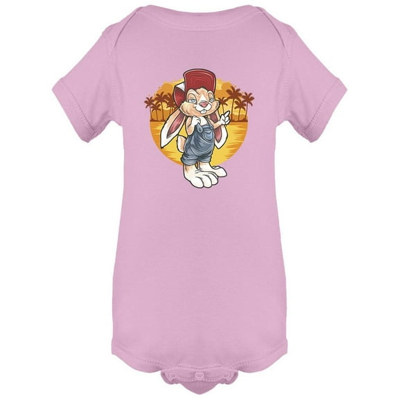 Redneck Hare Bodysuit Infant -Image by Shutterstock,  6 Months
