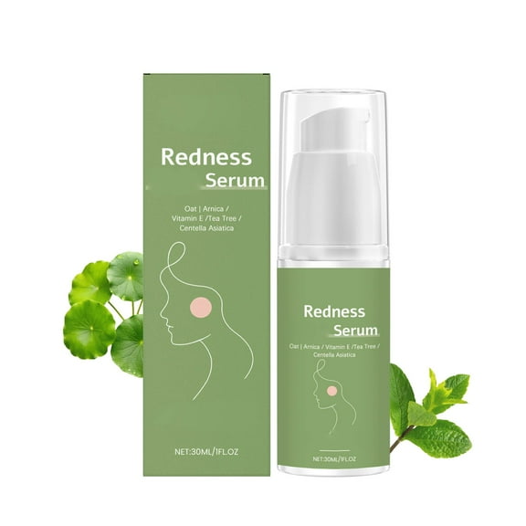 Redness Reform Soothing Serum, Redness-Relief Serum, Formulated with All-Natural Ingredients whit Oat Iarnica/Vitamin E Frogrance-Free, Long-Lasting Moisture, for Sensitive Skin