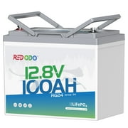 Redodo 12V 100Ah Lithium LiFePO4 Battery Group24 100A BMS for RV Recreational Vehicle Camping