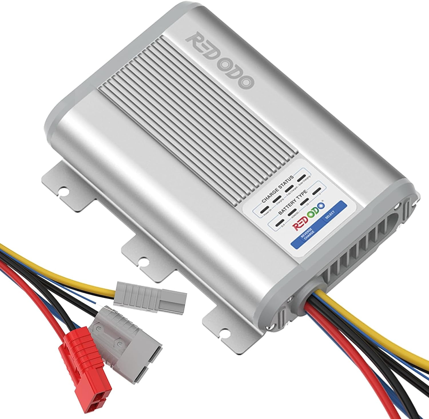 Redodo 12V 40A DC to DC Charger with MPPT, OnBoard Charger for AGM, Gel, SLA, Lithium, Dual