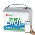 thumbnail image 1 of Redodo 12V 50Ah LiFePO4 Lithium Battery Bluetooth Low-Temp Protection 10 Years Lifetime for Trolling Motor RV, Solar, Boat Marine and Camping, 1 of 9