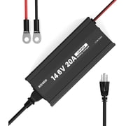 Redodo 14.6V 20A Lifepo4 Lithium Battery Charger, Support Fast Charging for Deep Cycle Lithium Iron Phosphate Battery Charging