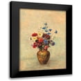 thumbnail image 1 of Redon, Odilon 11x14 Black Modern Framed Museum Art Print Titled - Flowers in a Vase, 1 of 5
