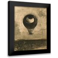thumbnail image 1 of Redon, Odilon 12x14 Black Modern Framed Museum Art Print Titled - Eye Balloon, 1 of 5