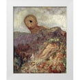 thumbnail image 1 of Redon, Odilon 12x14 White Modern Wood Framed Museum Art Print Titled - The Cyclops, 1 of 4