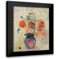 thumbnail image 1 of Redon, Odilon 15x18 Black Modern Framed Museum Art Print Titled - Large Vase with Flowers, 1 of 5