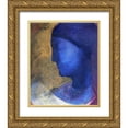 thumbnail image 1 of Redon, Odilon 20x23 Gold Ornate Wood Framed with Double Matting Museum Art Print Titled - The Golden Cell, 1 of 4