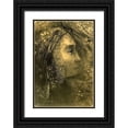 thumbnail image 1 of Redon, Odilon 23x32 Black Ornate Wood Framed with Double Matting Museum Art Print Titled - Spring, 1 of 4