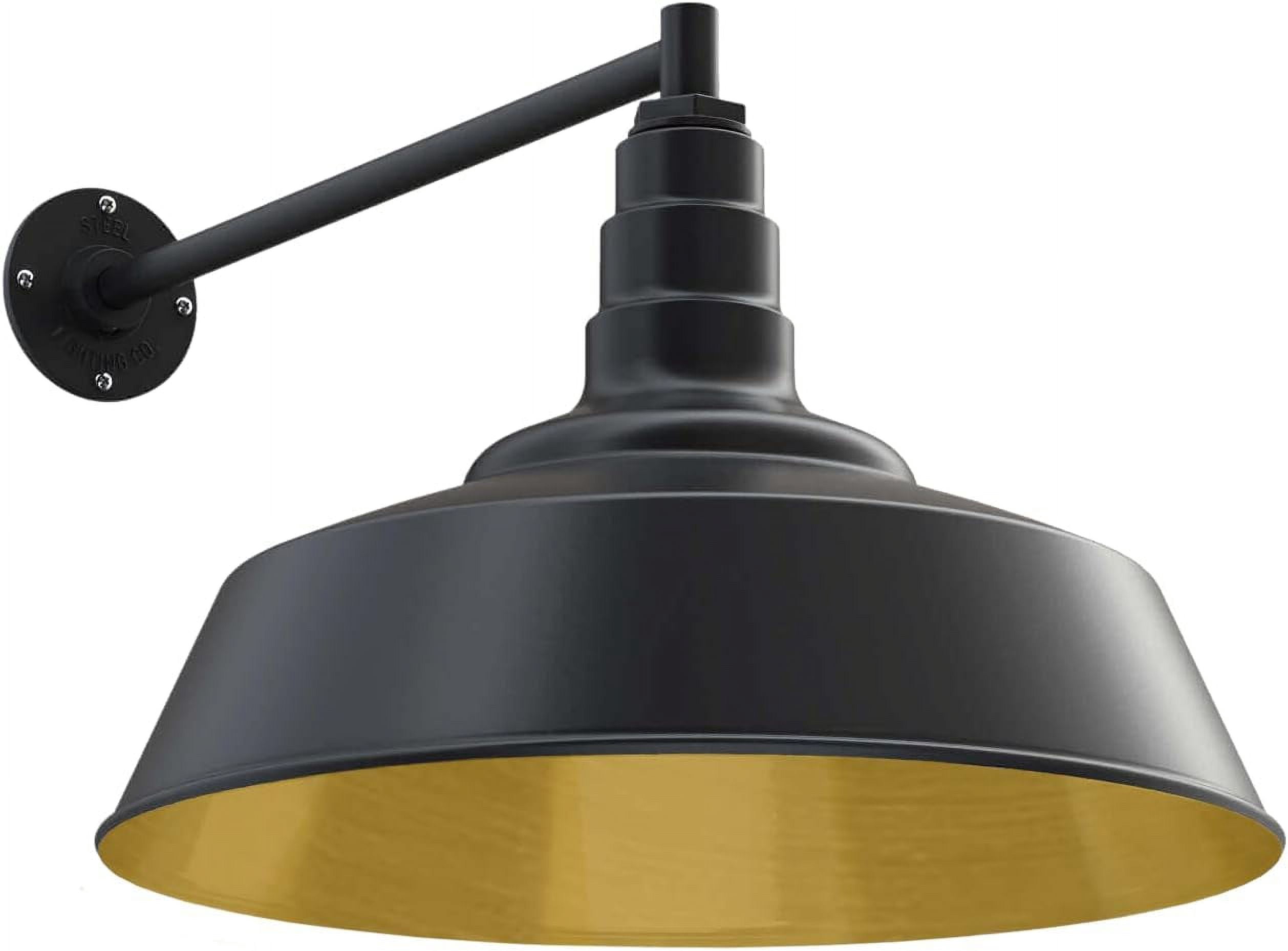 Redondo Barn Light | Outdoor Wall Mounted | 20 inch Dome | 20 inch ...