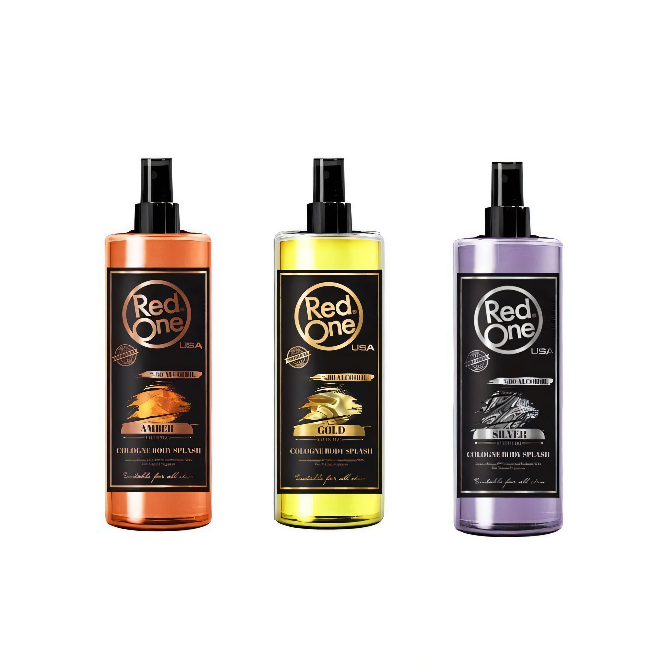 Redone After Shave Cologne Body Splash 400ml Amber