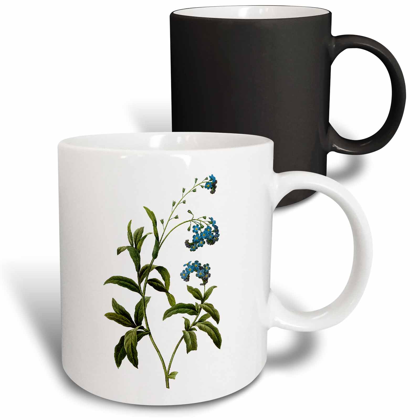 3dRose Lilly-of-The-Valley Sports Water Bottle – 21 Oz, Stainless Steel, White With Floral Print - View #5