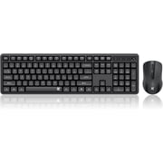 Redragon BS7634 Wireless Keyboard and Mouse Combo, 104 Keys 2.4Ghz Wireless Low-Profile Membrane Keyboard w/Low Profile Design, Ergnomic Comfort Grip, 4000 DPI Max Mouse