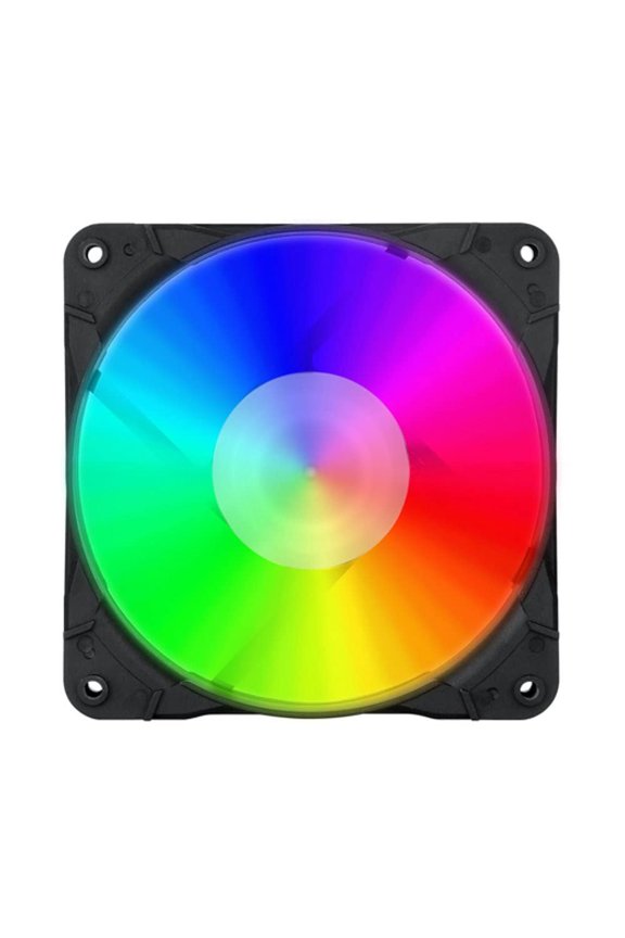 GC-F007 x3 RGB 12cm Cooler FAN With Controller