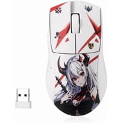 Redragon M916AK PRO 3-Mode Anime Gaming Mouse, 42G Ultra-Light 26K DPI Gaming Mouse w/Ergonomic Natural Grip Build, Full Programmable Buttons, Software Supports DIY Keybinds & DPI