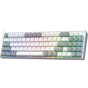 Redragon K628 75% Wired RGB Gaming Keyboard, 78 Keys Hot-Swappable Compact Mechanical Keyboard Hot-Swap Socket, Red Switch