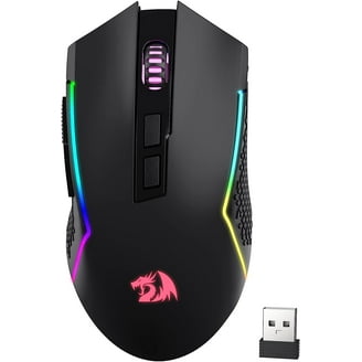 Redragon M693 Wireless/Wired BT & 2.4G Bluetooth Gaming 8000 DPI Mouse 3-Mode Connection RGB Backlight for PC/Mac/Laptop