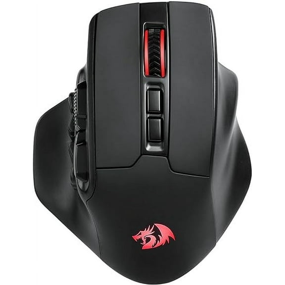 Redragon M811 PRO Wireless MMO Gaming Mouse, 15 Programmable Buttons RGB