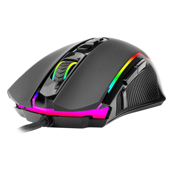 Redragon M910-K Ranger Basic RGB Wired Gaming Mouse 8000 DPI 9 Programmable Buttons with Rapid-Fire Button