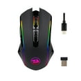 thumbnail image 1 of Redragon M910-KS RANGER LITE RGB 2.4G Wireless/Wired Double Modes Gaming Mouse 8000 DPI with Rapid Fire Buttons, 1 of 12
