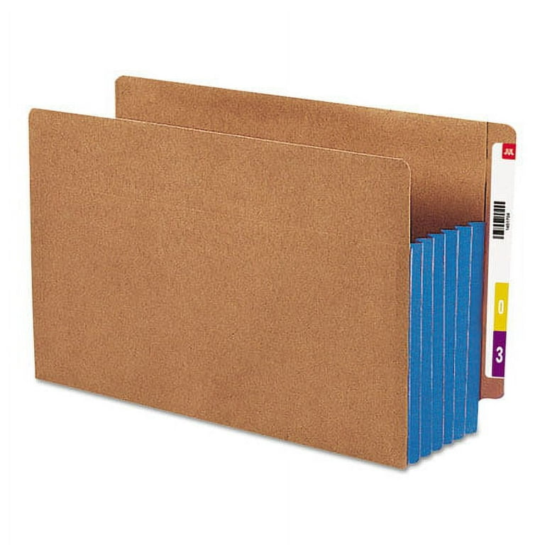 Redrope Drop-Front End Tab File Pockets, Fully Lined 6.5 Redrope Drop-Front End Tab File Pockets, Fully Lined 6.5