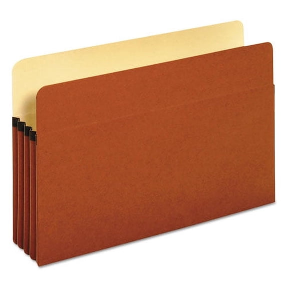 Redrope Expanding File Pockets, 3.5" Expansion, Legal Size, Redrope, 25/box | Bundle of 2 Boxes