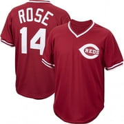 Reds Men Shirt Rose#14 Baseball Team Sports Shirt Home Limited Football Clothing Player Fans Gift Name Number Tee