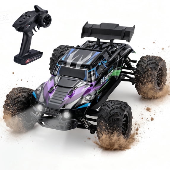 Redsmile 1:16 Fast RC Cars, 37 MPH 4WD Off-Road Remote Control Car ...