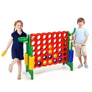 Redsmile 2.5Ft 4-to-Score Giant Game Set in Green - Family Game Night Entertainment for All Ages Indoor Outdoor Yard Party Fun