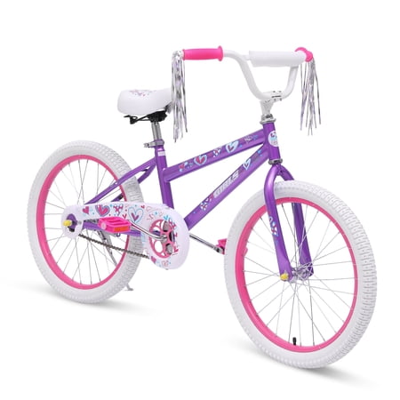 Redsmile 20 in. Kids Bike, Bicycle for Girls & Boys Ages 6-12 Years, Purple