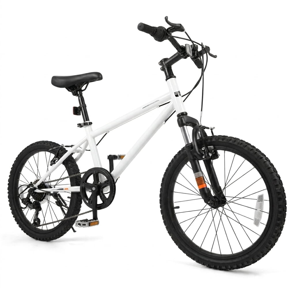 Redsmile Kids Mountain Bike 20 Inch for Boys Girls Ages 8 and Up, Youth Bicycle with 20 Inch Wheels and Steel Frame for Neighborhood Riding and Trails, Holds 110 lbs, Blue