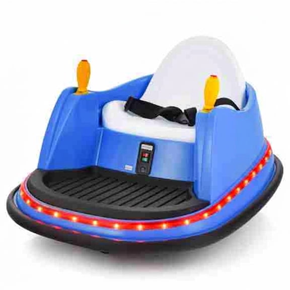 Redsmile Kids Ride On Digger Toddler Push Ride-On Excavator, Officially Styled Caterpillar Construction Toy with Working Shovel Scoop for Ages 3+, 55 lbs Capacity Foot-to-Floor Ride On, Blue