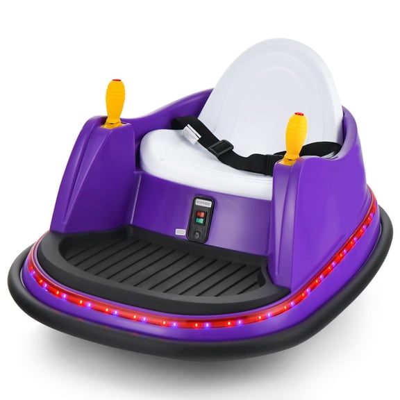 Redsmile Kids Ride On Digger Toddler Push Ride-On Excavator, Officially Styled Caterpillar Construction Toy with Working Shovel Scoop for Ages 3+, 55 lbs Capacity Foot-to-Floor Ride On, Purple