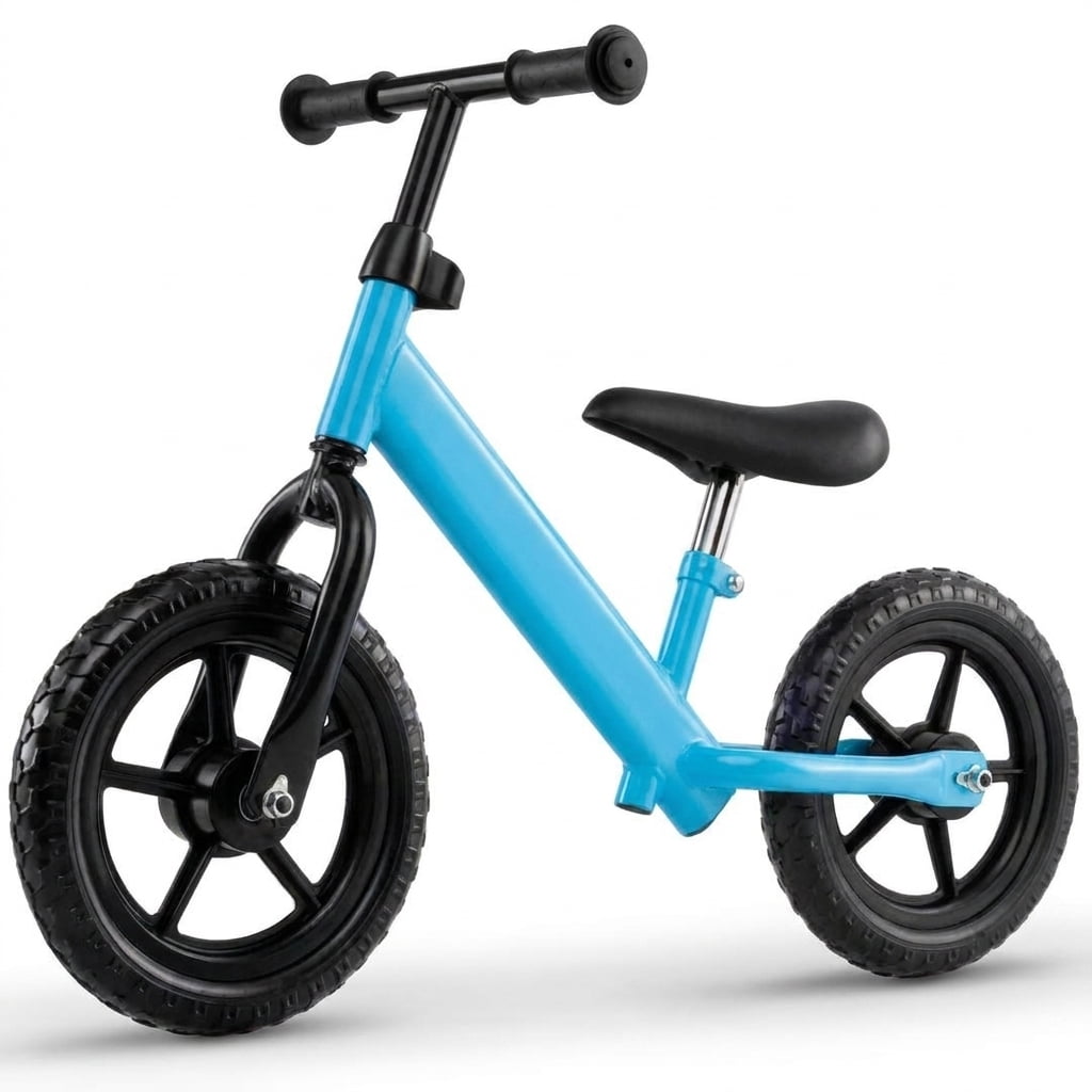 Redsmile Toddler Balance Bike for Ages 2-5, No Pedal Training Bike with Adjustable Seat and Handlebar, Lightweight Kids Balance Bike, Blue
