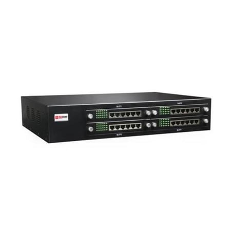Redstone 24 FXS Port VoIP Gateway with RJ45, Black