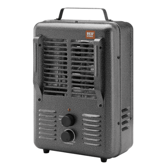 Redstone Brown 1500W Electric 2 Speed Portable Utility Heater for 150 Sq. Ft