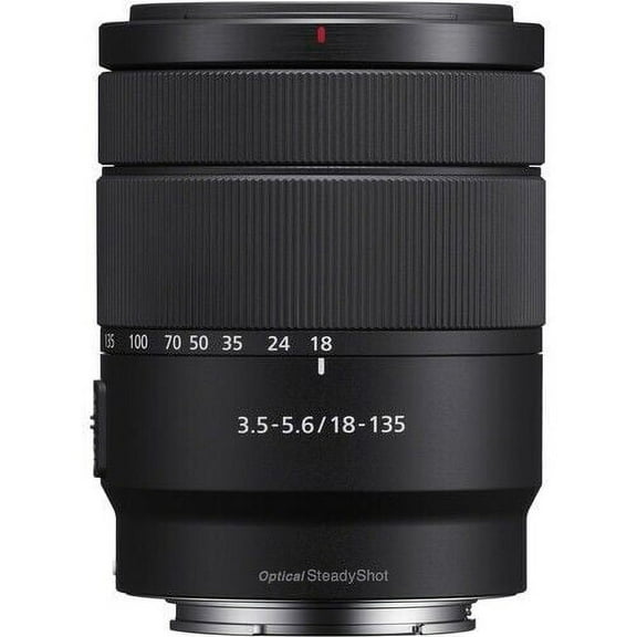 Redtag Camera Sony E 18-135mm f/3.5-5.6 OSS Camera Lens for Sony Cameras, Black