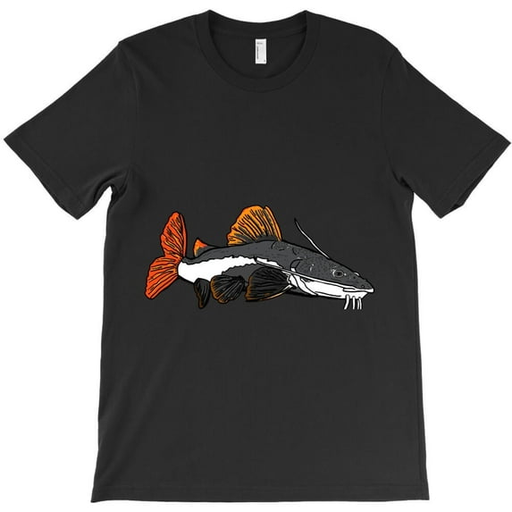 Redtail Catfish Funny Fishing Hobby Angler Animal Graphic H14955 Unisex T-Shirt, Up to 5XL Available