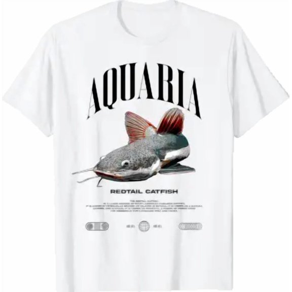 Redtailed Catfish Water Change Monster Fish T-Shirt