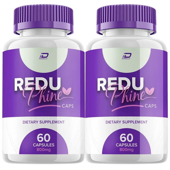 ReduPhine Capsules for Woman, Redu Phine Premium All-Natural Keto Support Supplement, 2 Pack, 120 Capsules