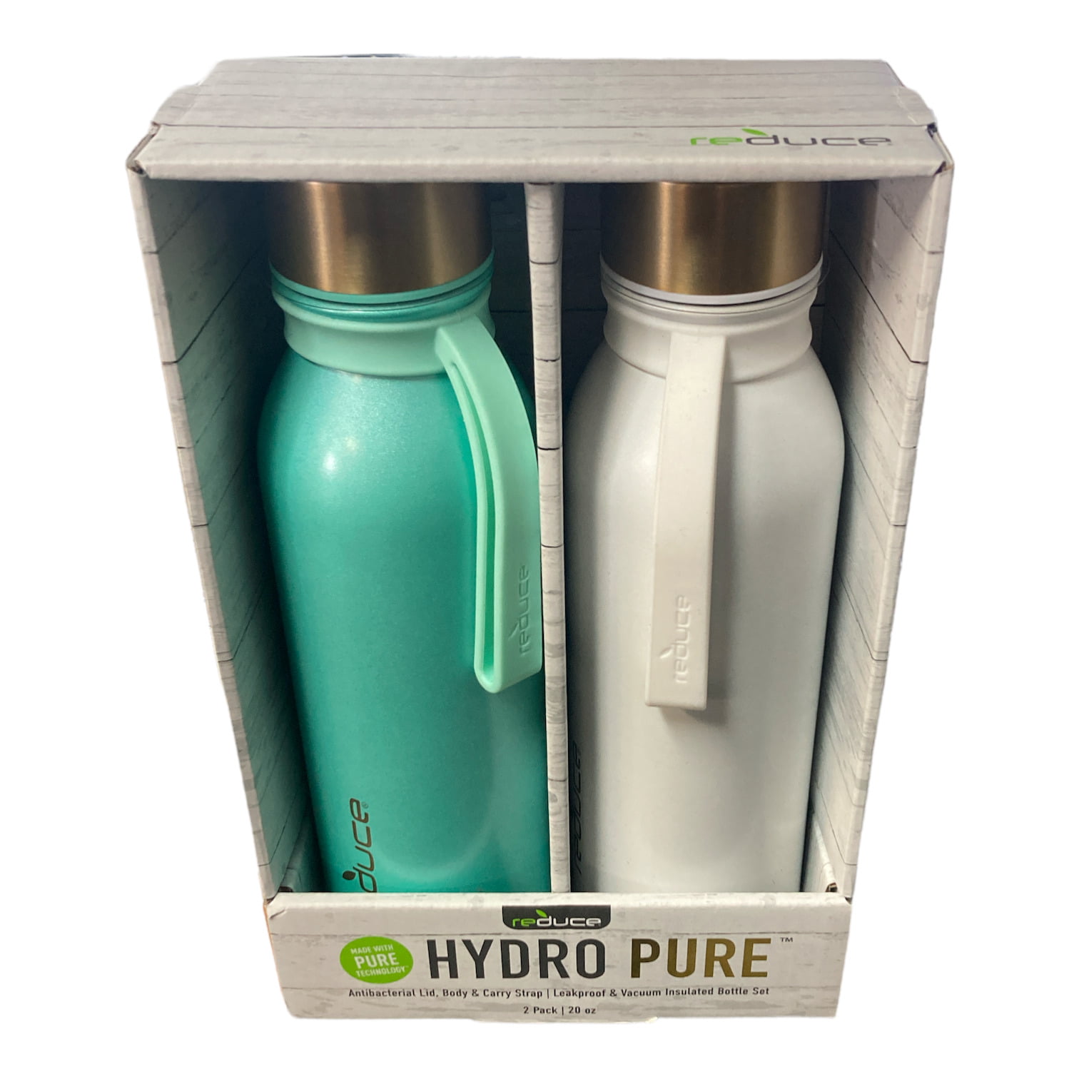 Hydros Water Filter Bottle - 20oz, Green